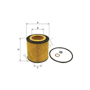 Hengst Engine Oil Filter E61H D215