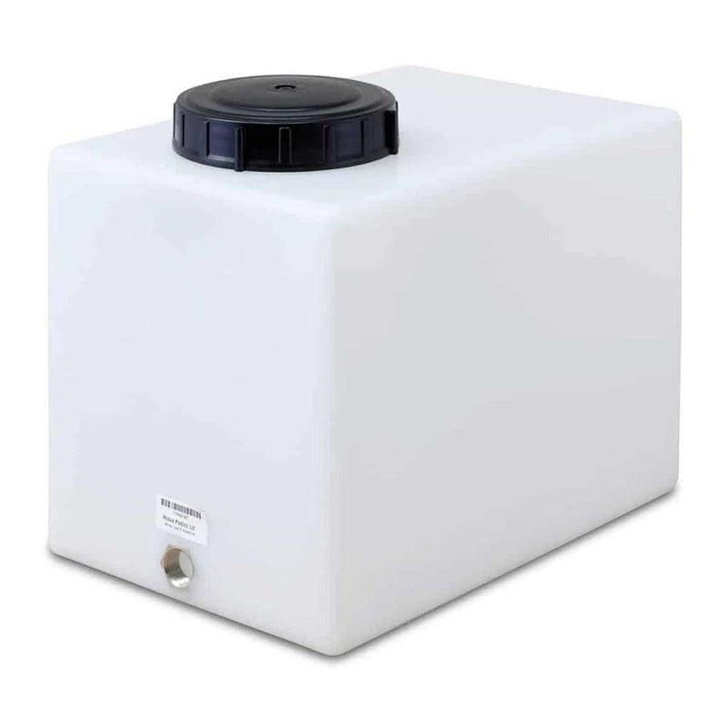 Cube Water Tank 36 Litres (Natural) Wydale Plastics - UK Camping And Leisure