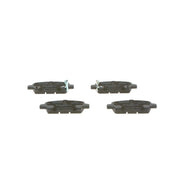 Bosch Front & Rear Pads fits Nissan Juke 2014-2019 1.6