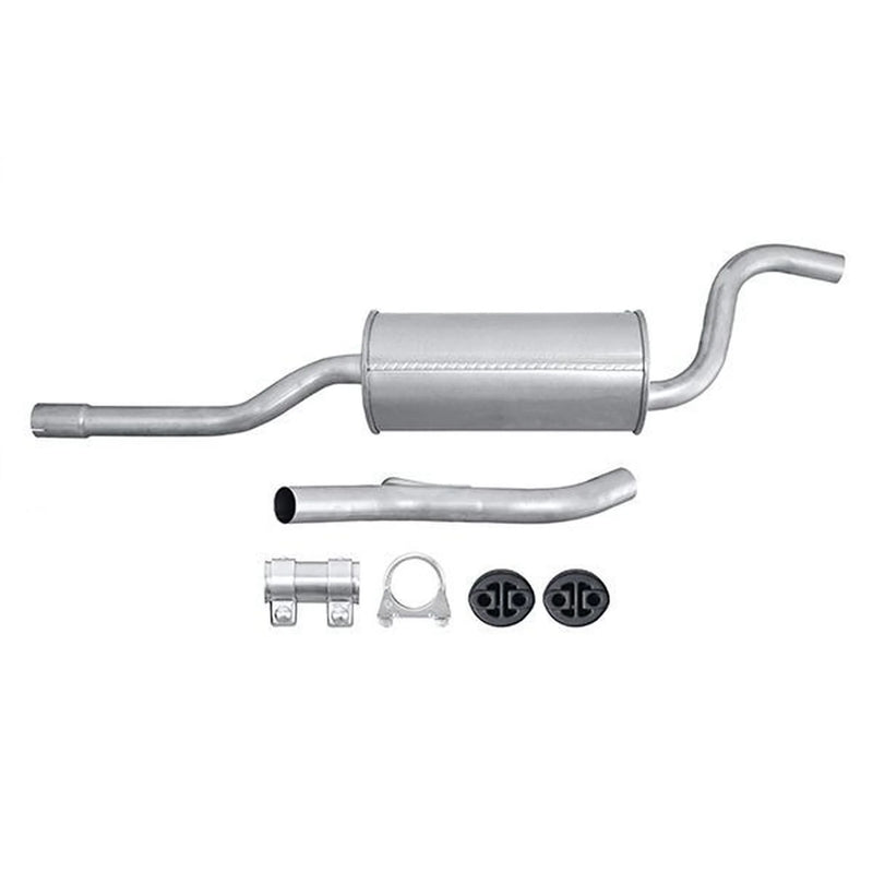 Hella End Silencer Rear fits Opel Agila A 2000-2007 1.2