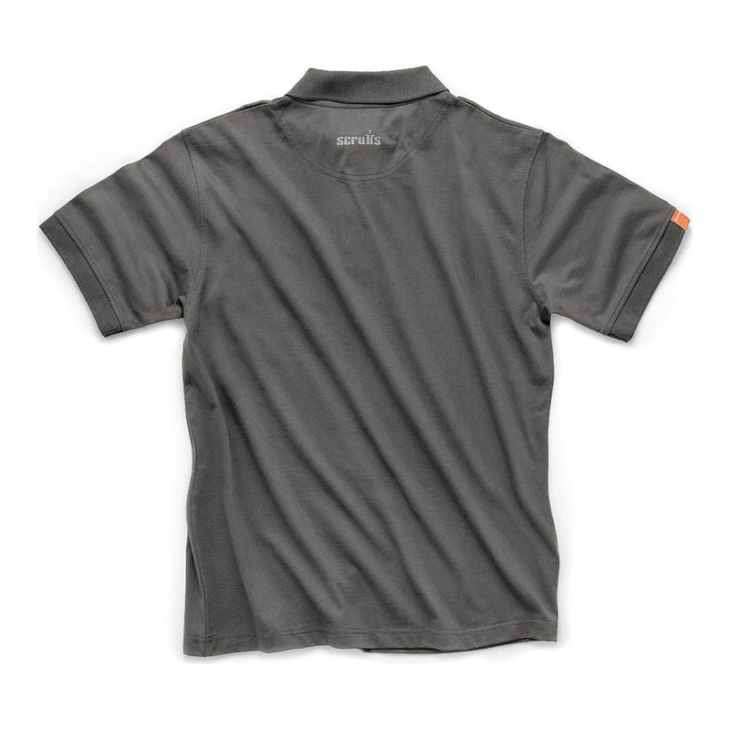 Scruffs Eco Worker Polo Graphite M Scruffs - Dynamic Drive