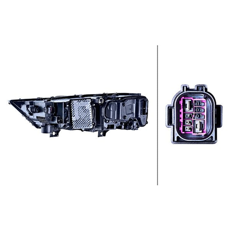 Hella Headlight Headlamp LED Right fits Audi Q7 2018-2021