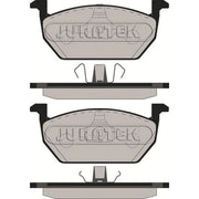 Juratek Front Brake Pad Set fits Audi A1 2018 on