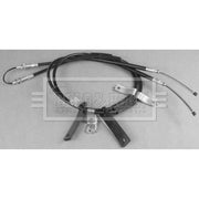 Borg & Beck Handbrake Cable Right Rear BKB3177