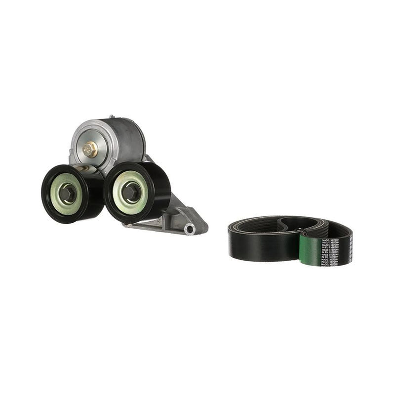 Gates V-Ribbed Belt Set fits Daf Cf 85 2005-2013 85.410 85.460 85.510
