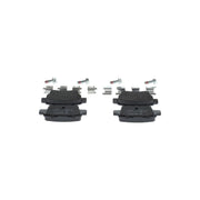 Bosch Front & Rear Pads fits Fiat Grande Punto 2005-2009 1.4 1.6 1.9