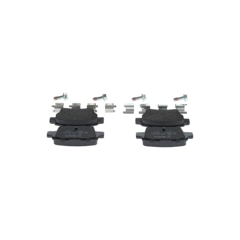 Bosch Front & Rear Pads fits Fiat Grande Punto 2005-2009 1.4 1.6 1.9