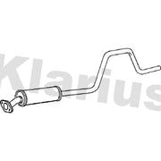 Klarius Box With Centre Pipe Centre fits Land Rover Freelander I 1998-2006 1.8