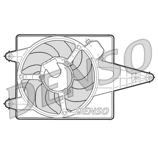 Denso Engine Cooling Fan fits Alfa Romeo 155 1992-1997 1.8 2.0