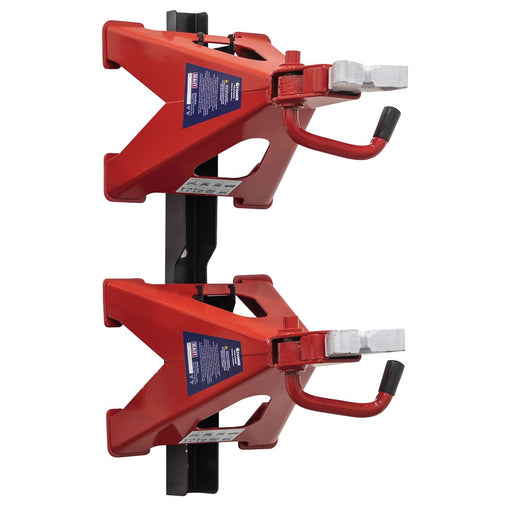 Sealey Axle Stand & Axle Stand Storage Rack Combo 6 Tonne VS2006COMBO Sealey - Dynamic Drive