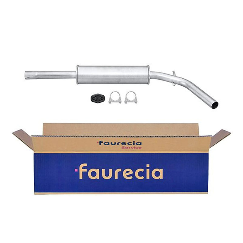 Hella Middle Silencer fits VW Polo 1999-2001 1.0 1.4