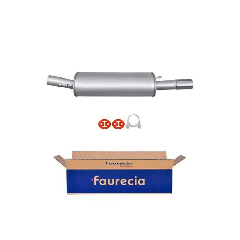 Hella End Silencer Rear fits Ford Puma 1997-2002 1.6 1.7
