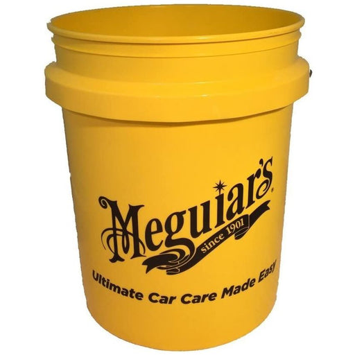 Meguiar's RG203 Yellow 5 US Gallon Bucket Meguiar's - Bars 4 Cars