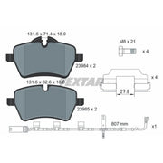 Textar Front Brake Pad Set 2398407