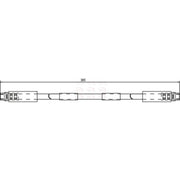 Apec Brake Hydraulic Hose Line Front fits Audi A8 D2 1994-2002 2.8 3.7 4.2