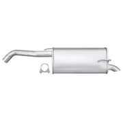 Hella End Silencer Rear fits Nissan Micra III 2002-2010 1.0 1.2 1.4 1.5