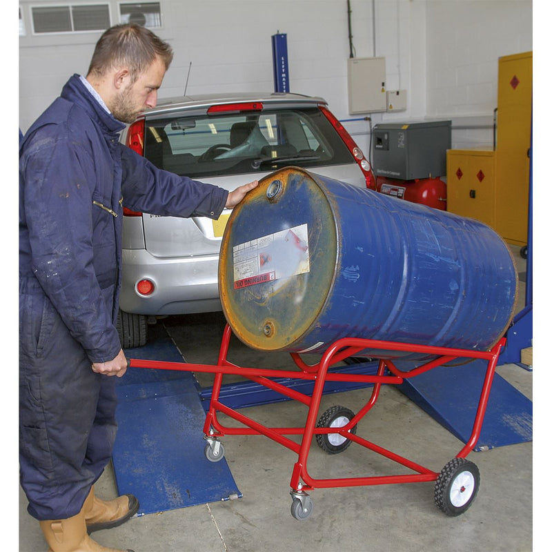 Sealey Drum Stillage Mobile 205L/48gal TP112 Sealey - Dynamic Drive