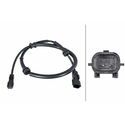 Hella ABS Wheel Speed Sensor Rear fits Renault Espace 2002-2015
