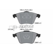 Textar Front Brake Pad Set 2395001