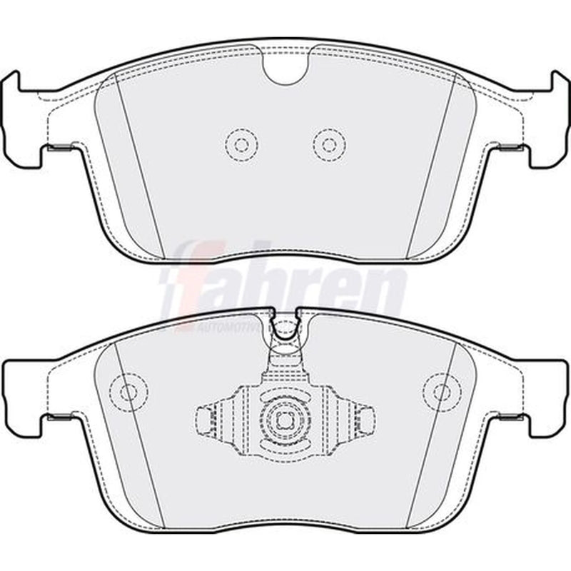 Fahren Front Brake Pad Set FBP3784