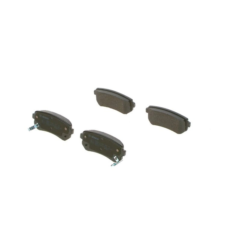 Bosch Front & Rear Pads fits Kia Picanto II 2011-2017 1.0 1.2