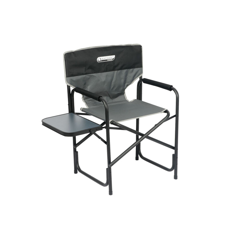 Quest Autograph Surrey Directors Camping Chair (Black Edition) Quest - Dynamic Drive