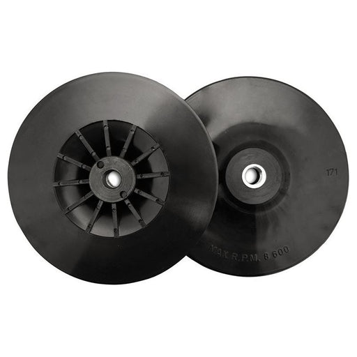 Flexipads World Class Angle Grinder Pad Black 180mm (7in) 5/8 UNC Flexipads World Class - Dynamic Drive