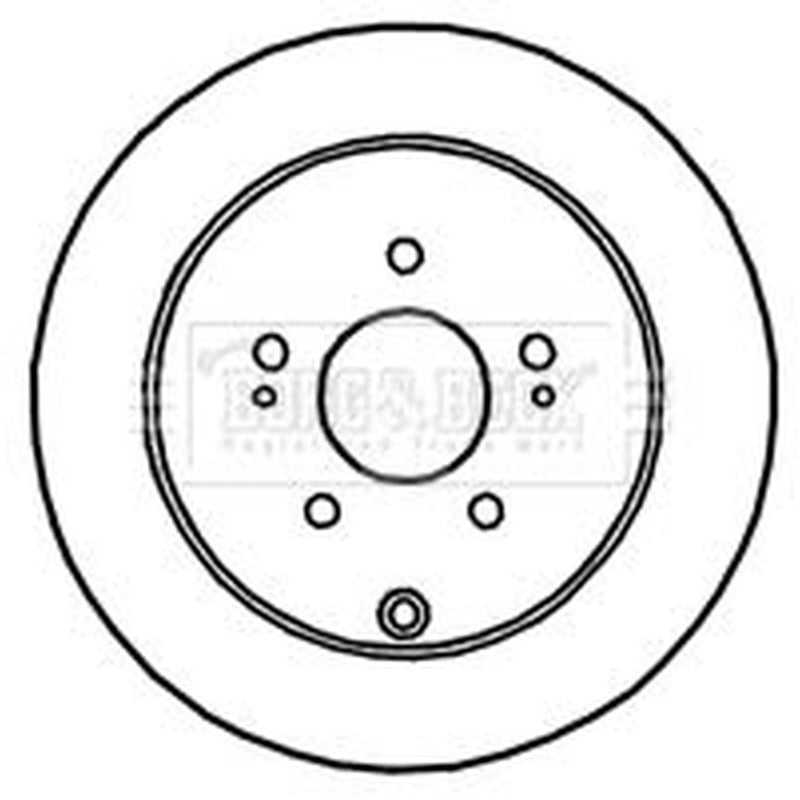 Borg & Beck Rear Brake Discs & Pads fits Citroën C-Crosser Enterprise 2009 on
