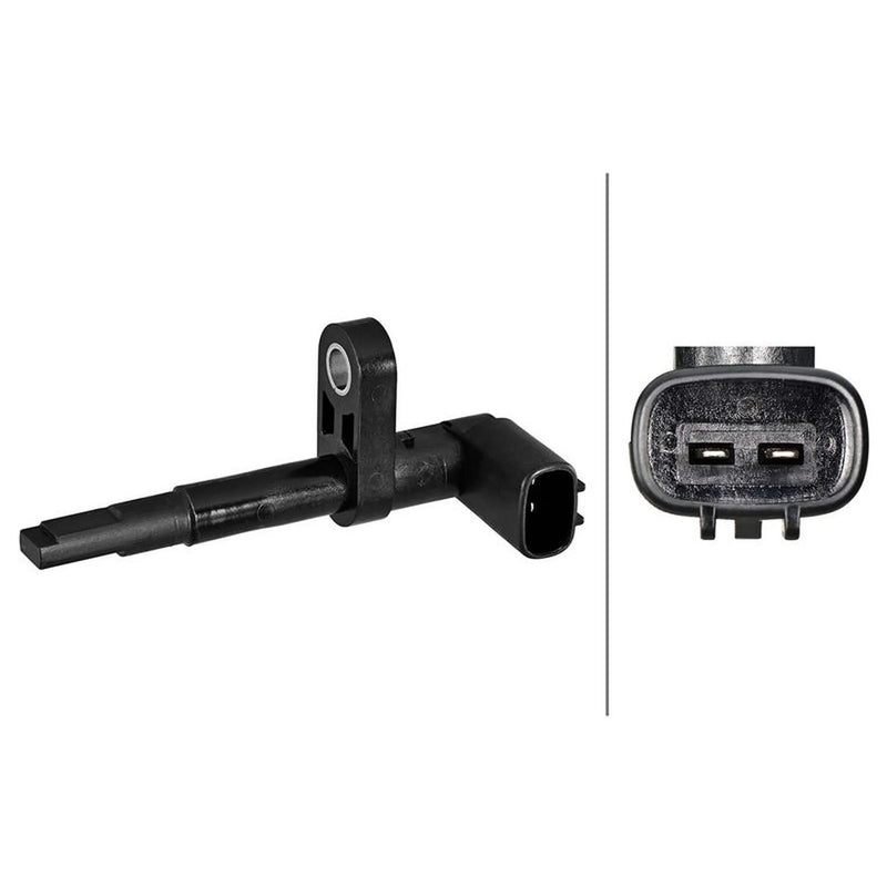 Hella ABS Wheel Speed Sensor Rear fits Lexus Gs 2005-2011