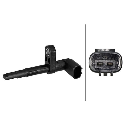 Hella ABS Wheel Speed Sensor Rear fits Lexus Gs 2005-2011