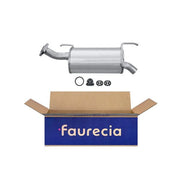 Hella End Silencer Rear fits Nissan Almera 2000-2006 1.5 1.8