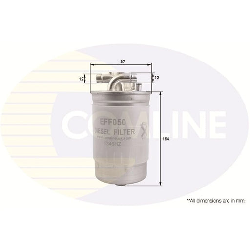 Comline Fuel Filter Element fits Audi A4 B5 1997-2001 2.5