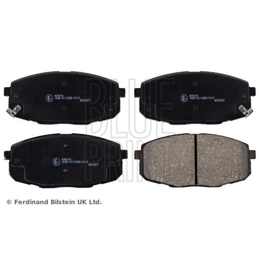 Blue Print Front Brake Pad Set ADG04261