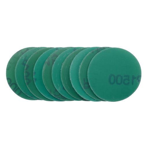 Draper Wet and Dry Sanding Discs with Hook and Loop, 50mm, 1500 Grit (Pack of 10 Draper - Dynamic Drive