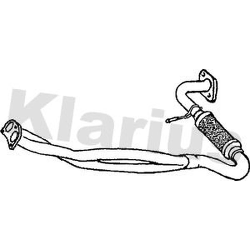 Klarius Exhaust Pipe OD fits Ford Transit 1994-2000 2.5