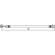 NAPA Brake Hydraulic Hose Line Rear Right NBH1403