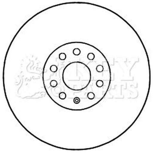 Key Parts Front & Rear Brake Discs & Pads fits VW Tiguan 2016-2024 2.0