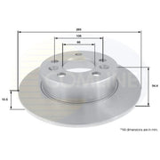Comline Front & Rear Brake Discs & Pads fits Renault Espace 1996-2002 2.2 3.0