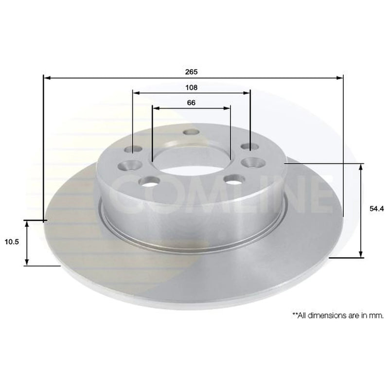 Comline Front & Rear Brake Discs & Pads fits Renault Espace 1996-2002 2.2 3.0