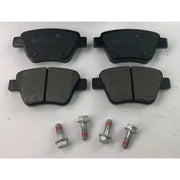 Juratek Rear Brake Pad Set fits Audi A1 2012 on 2.0