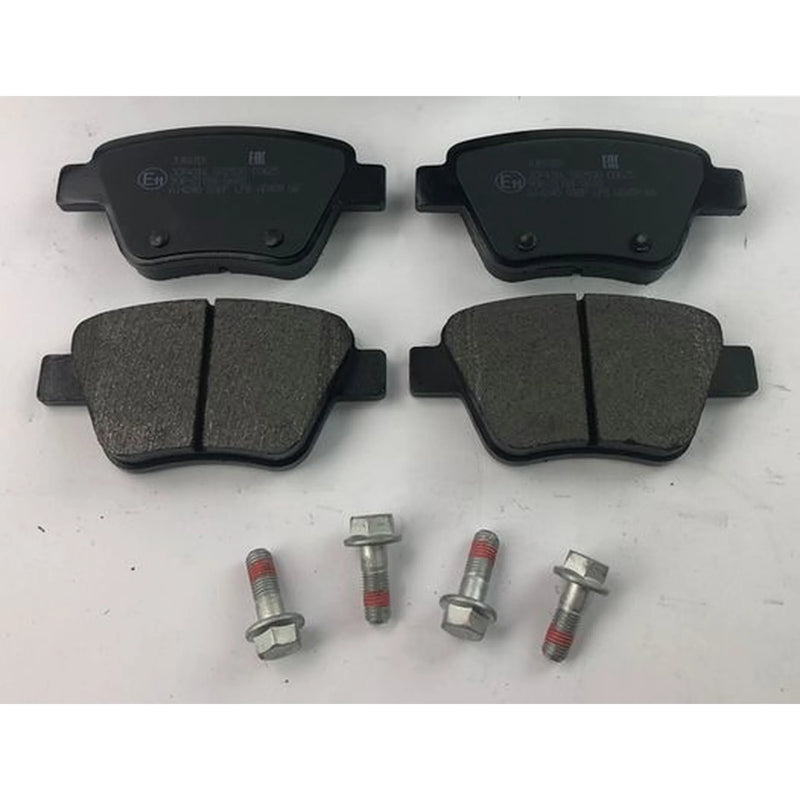 Juratek Rear Brake Pad Set fits Audi A1 2012 on 2.0