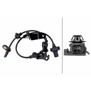 Hella ABS Wheel Speed Sensor Front fits Honda Accord VIII 2008-2015 2.0 2.2 2.4