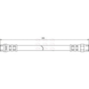 Apec Brake Hydraulic Hose Line Rear fits BMW Z3 1998-2003 2.8 3.0