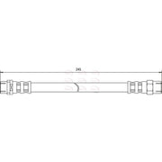 Apec Brake Hydraulic Hose Line inner HOS3166
