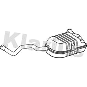 Klarius Box With Tail Pipe Rear fits Renault Megane II 2002-2010 1.5 1.9 2.0