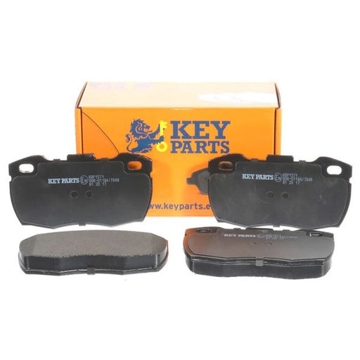 Key Parts 4 x Front Brake Pad Set fits Land Rover 110/127 1983-1990 2.5 3.5