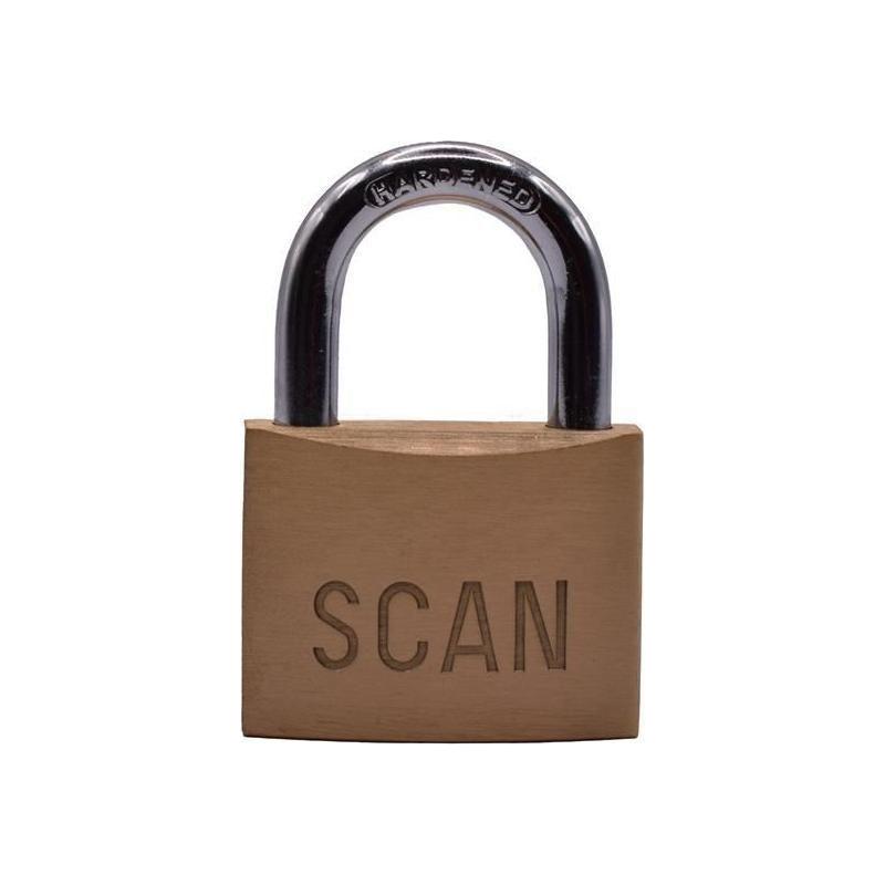 Scan Brass Padlock 50mm Scan - NN4 Online