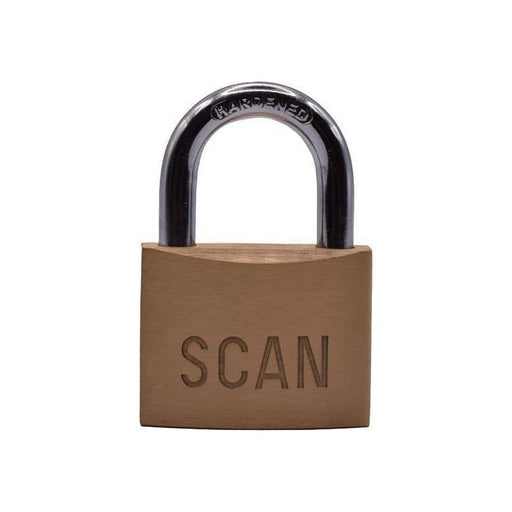 Scan Brass Padlock 50mm Scan - NN4 Online