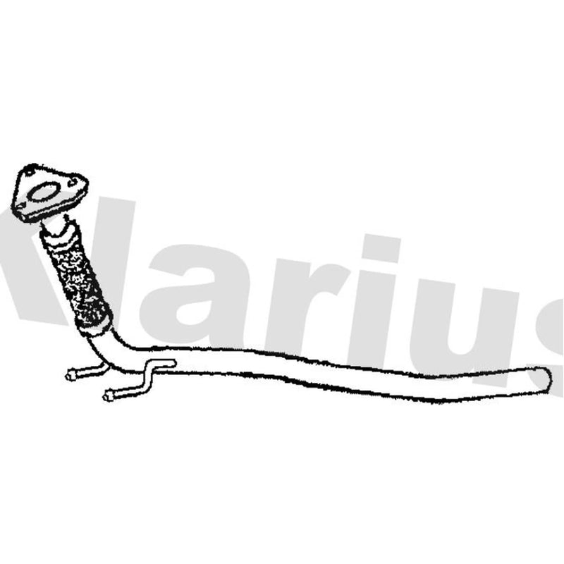 Klarius Exhaust Pipe OD fits VW Caddy III 2004-2010 2.0