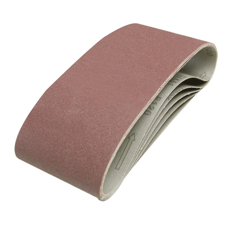 Silverline Sanding Belts 100 x 610mm 5pk 120 Grit 846448 Silverline  - Dynamic Drive
